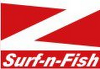 Z SURF -N- FISH logo