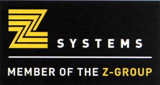 Z SYSTEMS MEMBER OF THE Z-GROUP logo