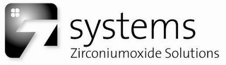 Z SYSTEMS ZIRCONIUMOXIDE SOLUTIONS logo