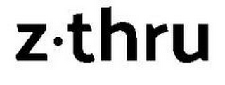 Z THRU logo