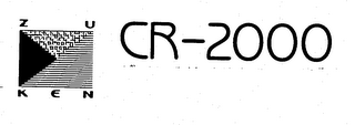 Z U KEN CR-2000 logo