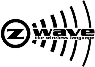 Z WAVE THE WIRELESS LANGUAGE logo