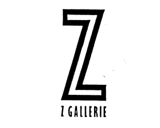 Z Z GALLERIE logo