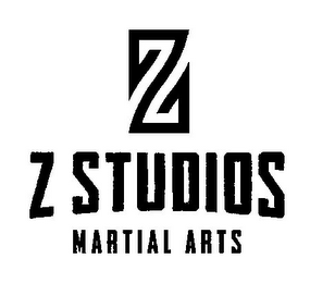 Z Z STUDIOS MARTIAL ARTS logo