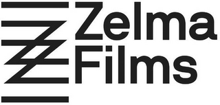 Z Z ZELMA FILMS logo