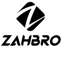 Z ZAHBRO logo