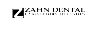 Z ZAHN DENTAL LABORATORY DIVISION logo