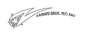 Z ZAMBINI BROS. M/C ART logo