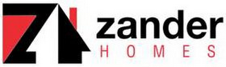 Z ZANDER HOMES logo
