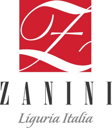 Z ZANINI LIGURIA ITALIA logo