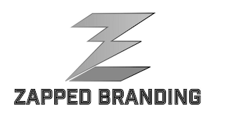 Z ZAPPED BRANDING logo