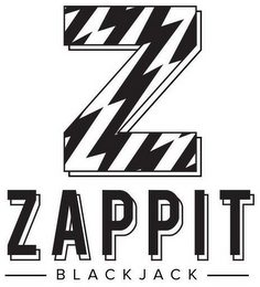 Z ZAPPIT BLACKJACK logo