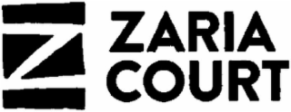 Z ZARIA COURT logo