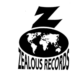Z ZEALOUS RECORDS logo