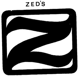 Z ZED'S logo