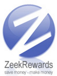 Z ZEEKREWARDS SAVE MONEY-MAKE MONEY logo