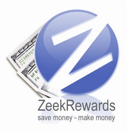 Z ZEEKREWARDS SAVE MONEY - MAKE MONEY logo