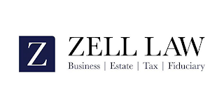 Z ZELL LAW BUSINESS ESTATE TAX FIDUCIARY logo
