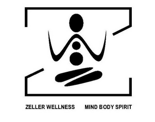 Z ZELLER WELLNESS MIND BODY SPIRIT logo