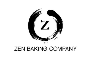 Z ZEN BAKING COMPANY logo