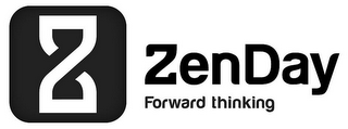 Z ZENDAY FORWARD THINKING logo