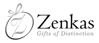 Z ZENKAS GIFTS OF DISTINCTION logo