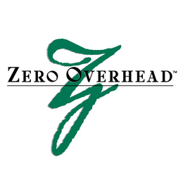 Z ZERO OVERHEAD logo
