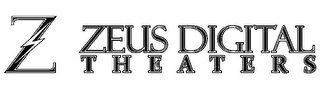 Z ZEUS DIGITAL T H E A T E R S logo