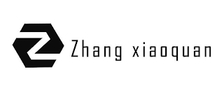 Z ZHANG XIAOQUAN logo