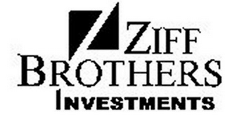 Z ZIFF BROTHERS INVESTMENTS logo
