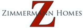 Z ZIMMERMANN HOMES logo
