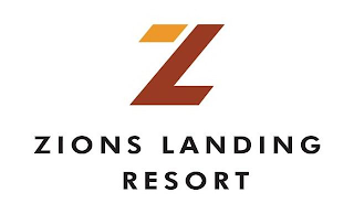 Z  ZIONS LANDING RESORT logo
