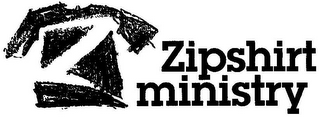 Z ZIPSHIRT MINISTRY logo