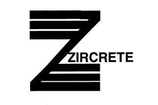 Z ZIRCRETE logo