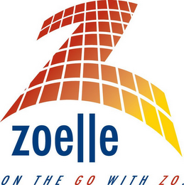 Z ZOELLE ON THE GO WITH ZO. logo