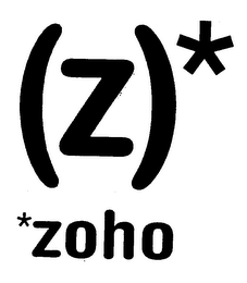 (Z)* ZOHO logo