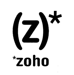 (Z)* *ZOHO logo