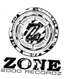 Z ZONE 2000 RECORDZ logo