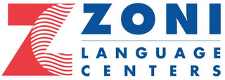 Z ZONI LANGUAGE CENTERS logo