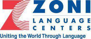Z ZONI LANGUAGE CENTERS UNITING THE WORLD THROUGH LANGUAGE logo