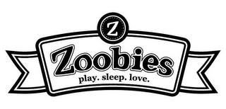 Z ZOOBIES PLAY. SLEEP. LOVE. logo