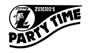 Z ZUMMO'S PARTY TIME logo