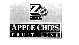 Z ZWEIFEL APPLE CHIPS FRUIT LINE QUALITY PRODUCT logo