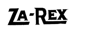ZA-REX logo