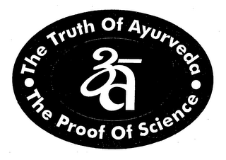 ZA THE TRUTH OF AYURVEDA THE PROOF OF SCIENCE logo