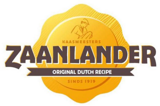 ZAANLANDER ORIGINAL DUTCH RECIPE KAASMEESTERS SINDS 1919 logo