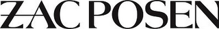 ZAC POSEN logo