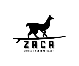 ZACA COFFEE CENTRAL COAST logo