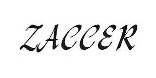 ZACCER logo