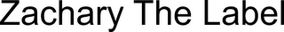 ZACHARY THE LABEL logo